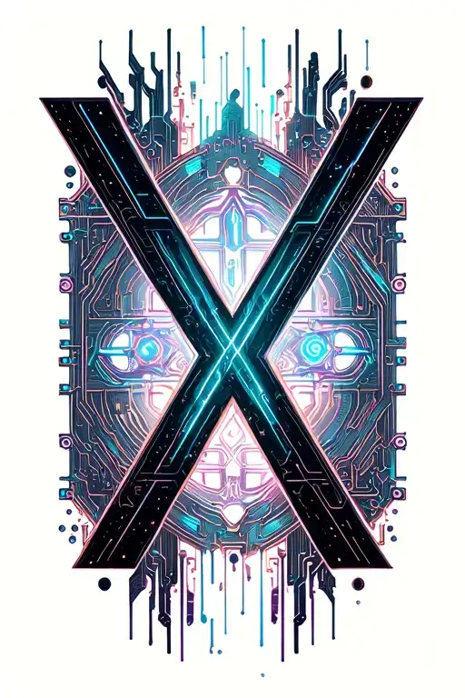 Letters V And A Combination