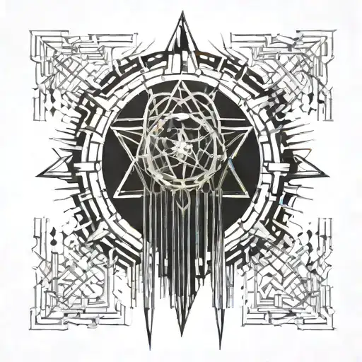 Cresent Moon With Spikes