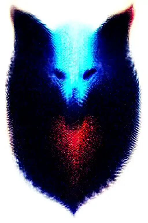 A Celtic Wolf And Celtic Dara Knot Grim Reaper Sacred Heart