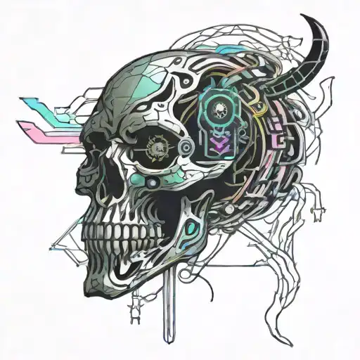 Skull Riding In Horse