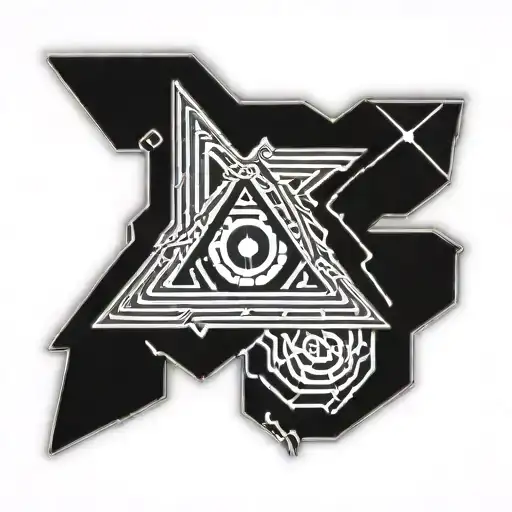 A Custom Symbol That Represents The Name Bravem