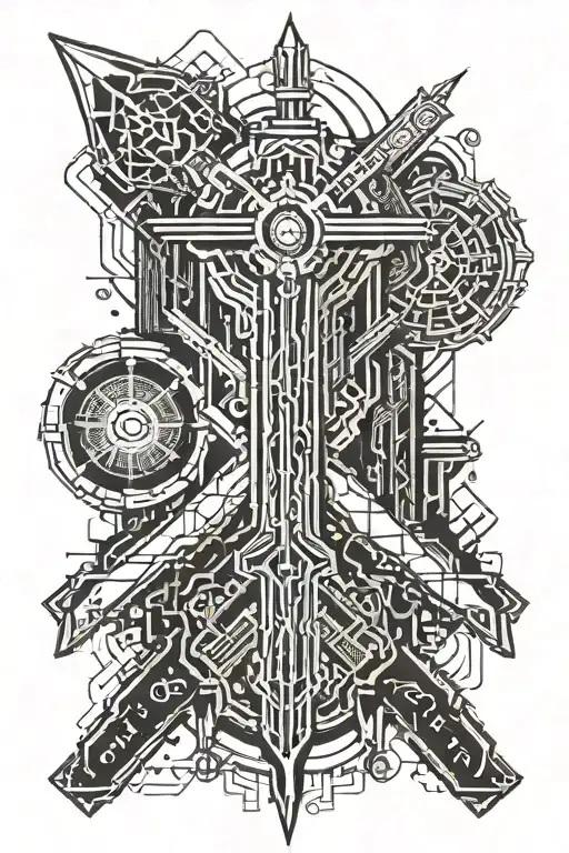 Cyber Sigilism Sword