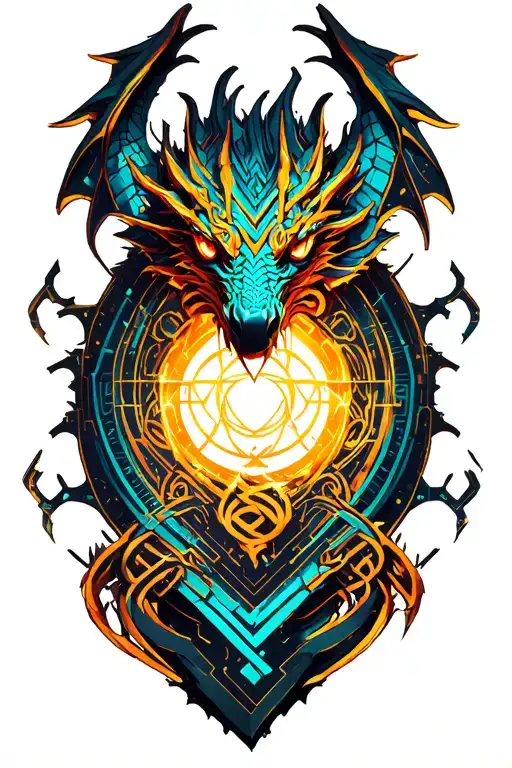 Celtic Dragon Emerging