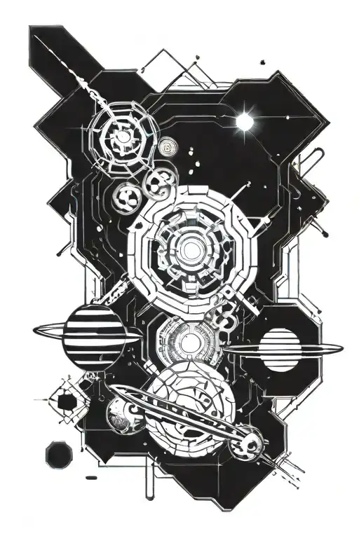 Space Planets Stars And Nebulas