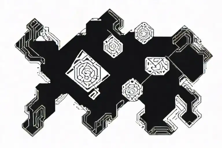 Geometric Shapes Representing