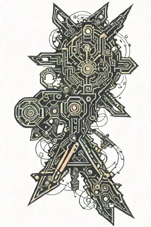 Million Knives Trigun Weapon
