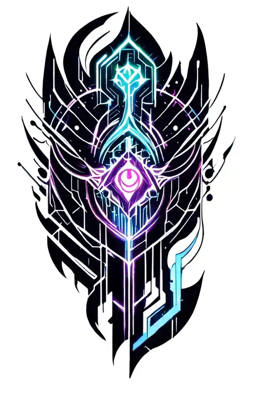 Abstract Viking Tribal
