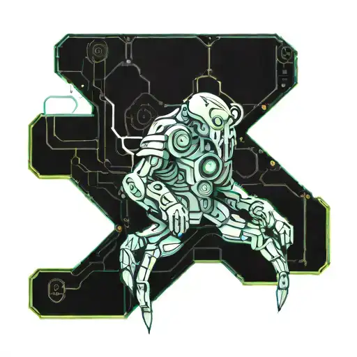 Cthulhu Robot With Wires