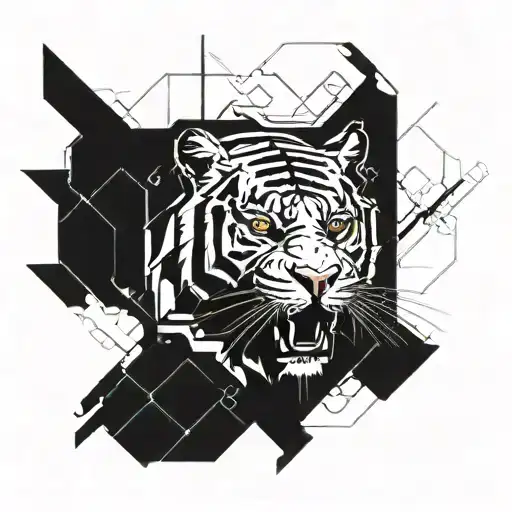 Scary Realistic Tiger