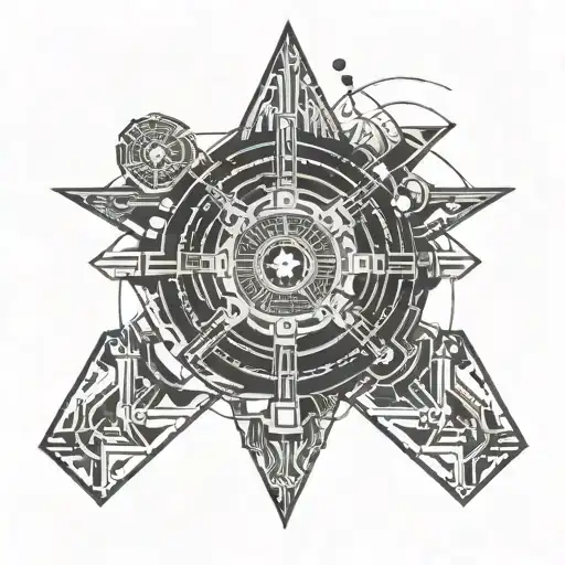 Beserker With A Cyberpunk Gadgets Connected