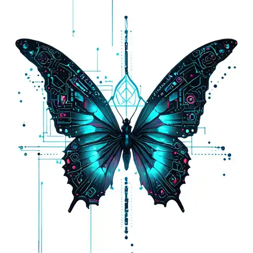 Butterfly Landing On