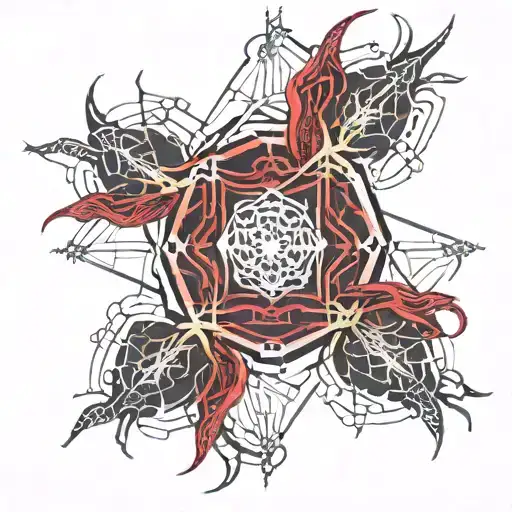 Red Spider Lily Intertwined