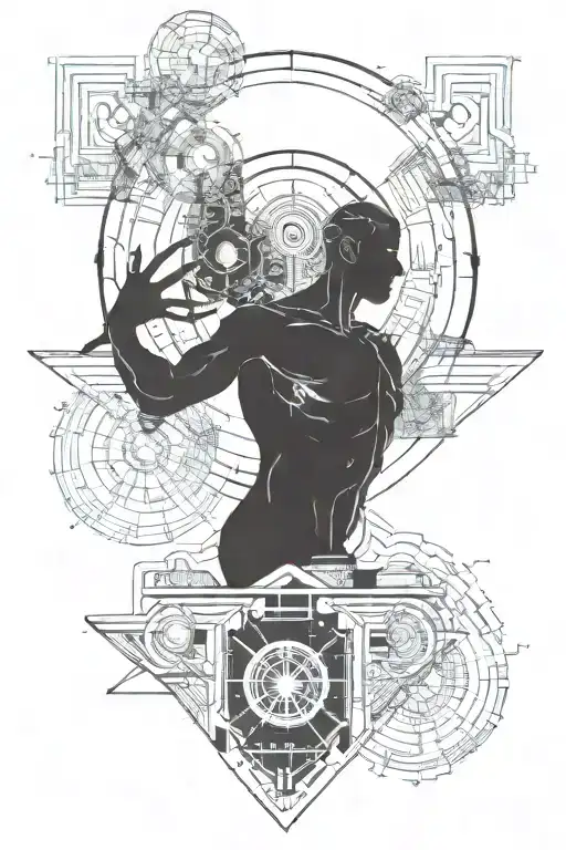 Atlas Carrying The World Of Burden