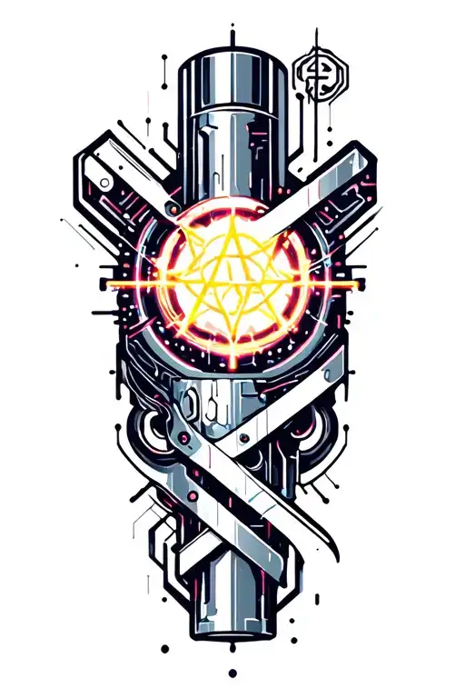 Gun Barrel Intertwined