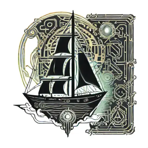 Black Pearl Ship Sailing