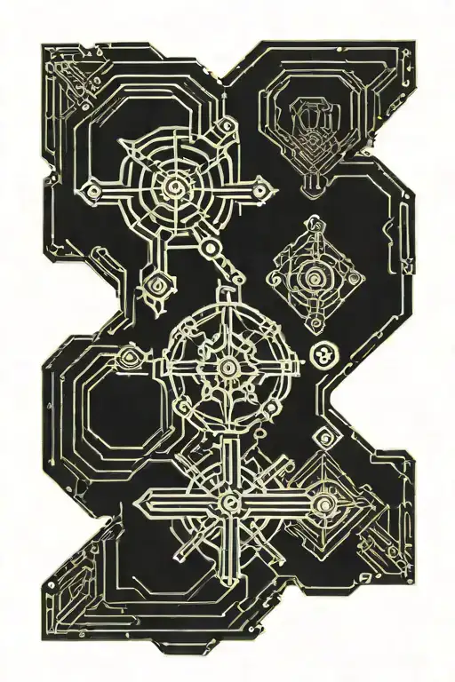 Trio Friendship Symbol