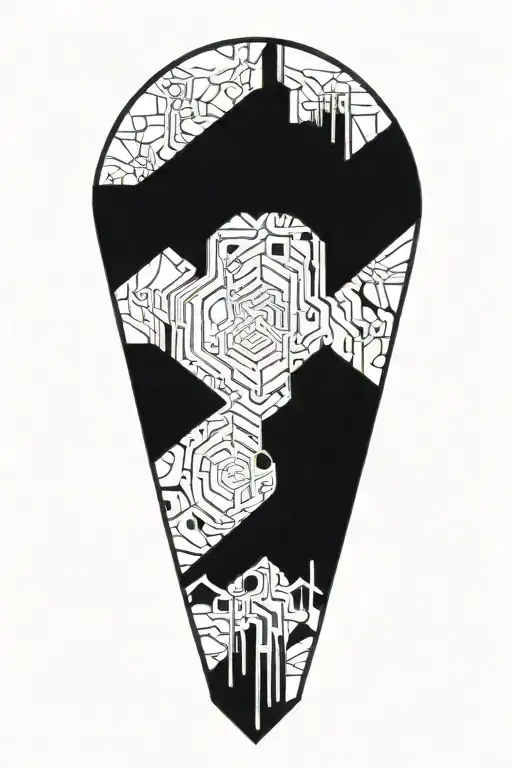 An Organic Structure Design With Blade Like Edges