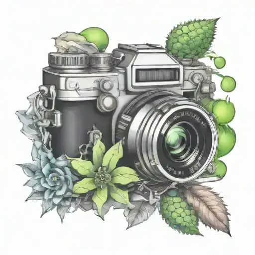 Camera Sitting In Smoke