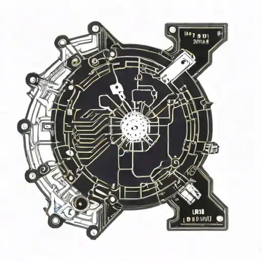 Electrical Diagram A Bipolar Transistor In A Circle