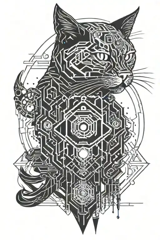 Anhk Symbol Cat