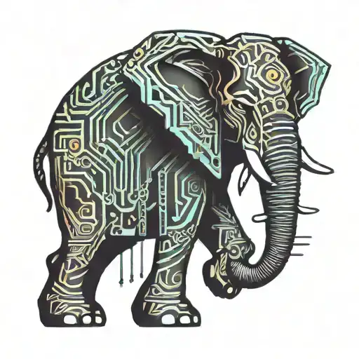 Elephant With A Future Gun