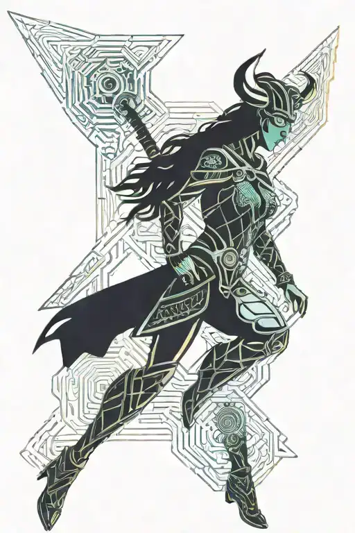 Viking Warrior Woman