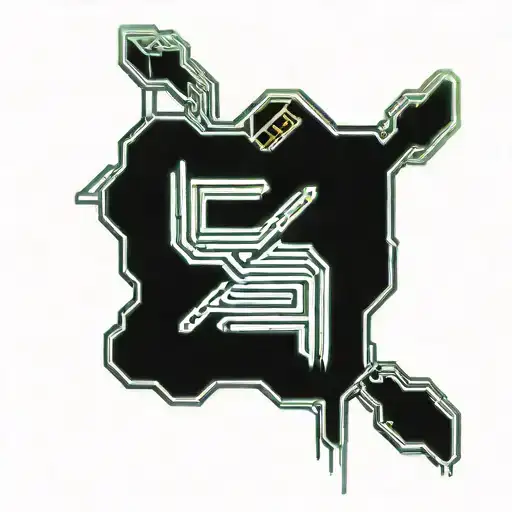 Unique X Unique Word Written Vertically