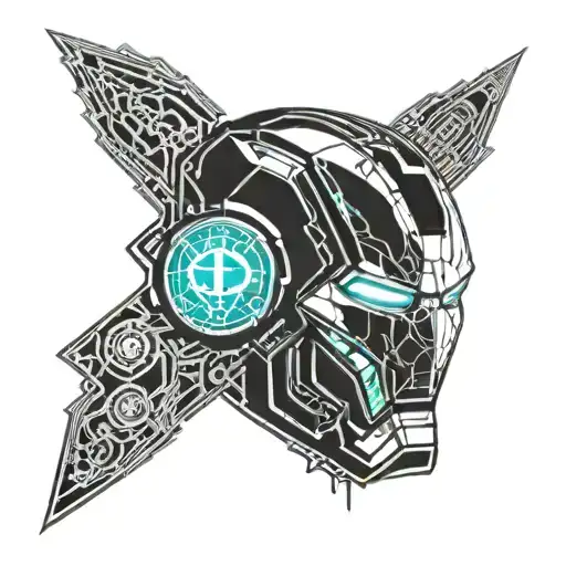 Guardian Of The Galaxy Inspired Tattoo Featuring Iron Man