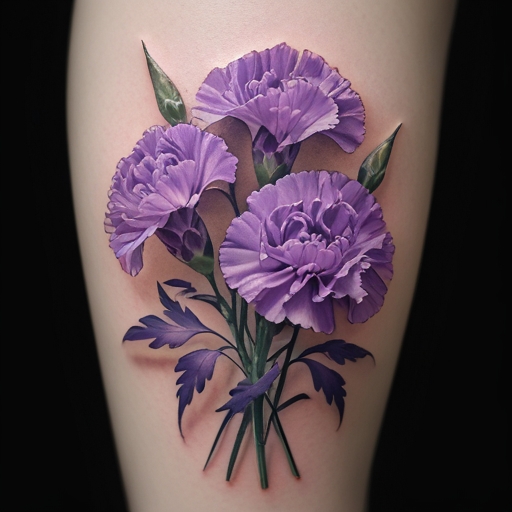 Purple Carnations