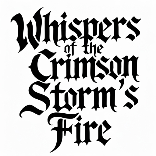 Whispers of the Crimson Storm’s Fire