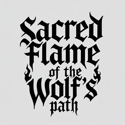 Sacred Flame of the Wolf’s Path
