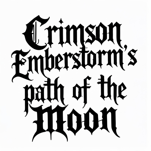 Crimson Emberstorm’s Path of the Moon