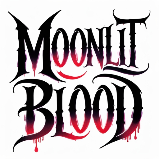 Moonlit Blood Tattoo idea