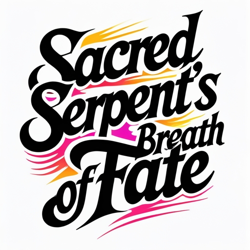 Sacred Serpent’s Breath of Fate Tattoo idea