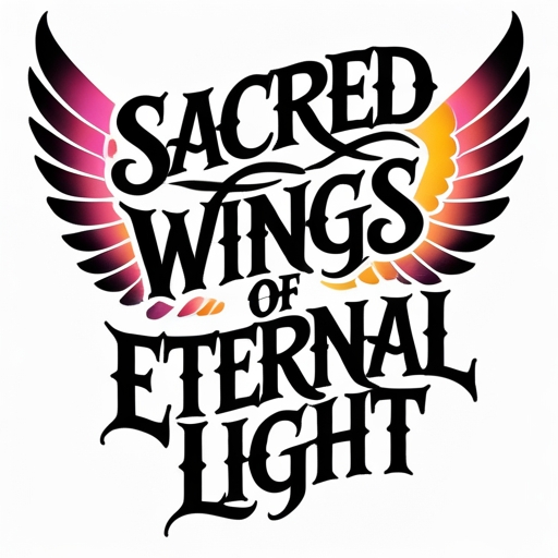 Sacred Wings of Eternal Light Tattoo idea