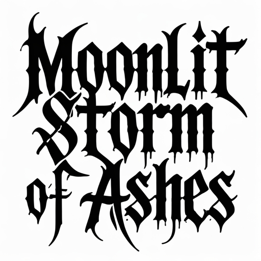 Moonlit Storm of Ashes Tattoo idea