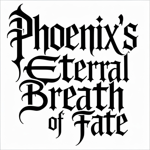 Phoenix’s Eternal Breath of Fate Tattoo idea