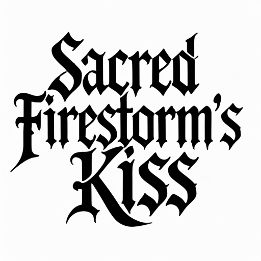 Sacred Firestorm’s Kiss Tattoo idea