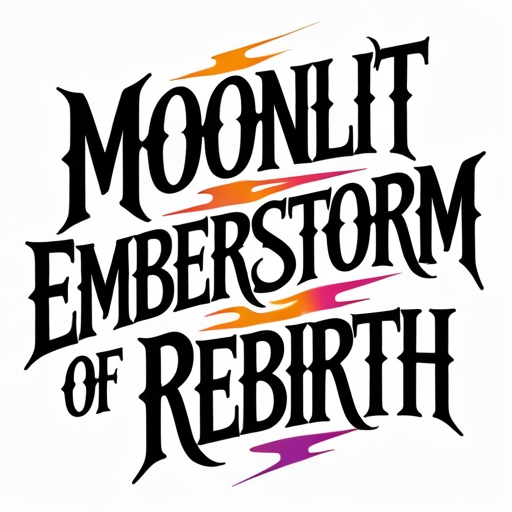 Moonlit Emberstorm of Rebirth Tattoo idea