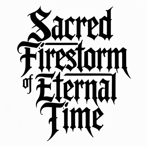 Sacred Firestorm of Eternal Time Tattoo idea