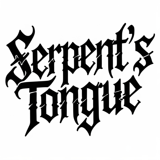 Serpent’s Tongue Tattoo idea
