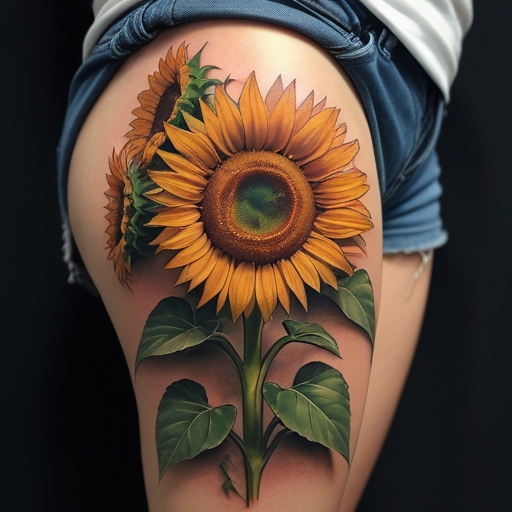 Female Sunflowers
