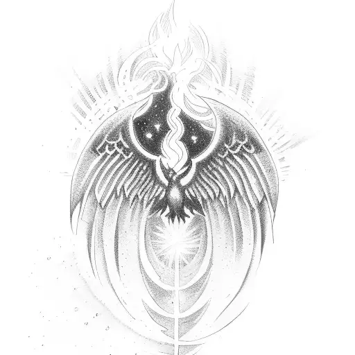 Powerful Phoenix Bright Light