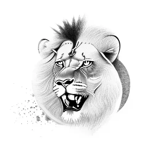 A Sleek Sports Car Racing Through A Winding Road With A Lion As The Driver