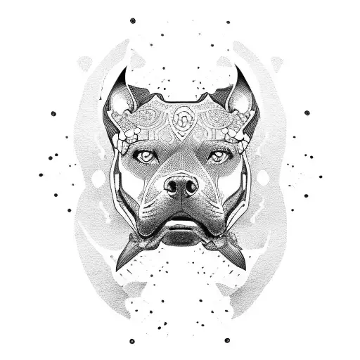 Samurai With Pitbulls