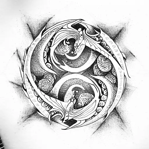 Yin Yang Dragon
