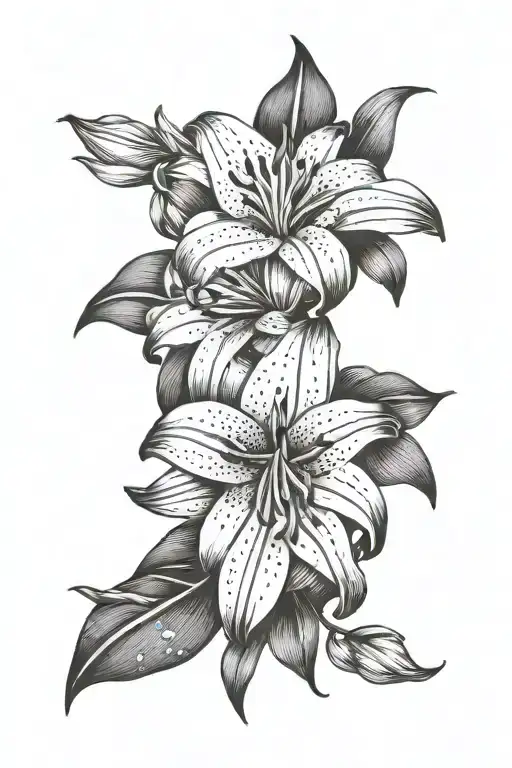 Lily Flowers With Chilco Flowers