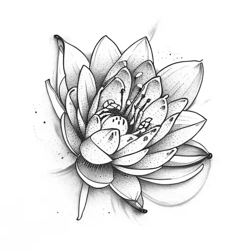 Lily Of The Valley And Water Lily