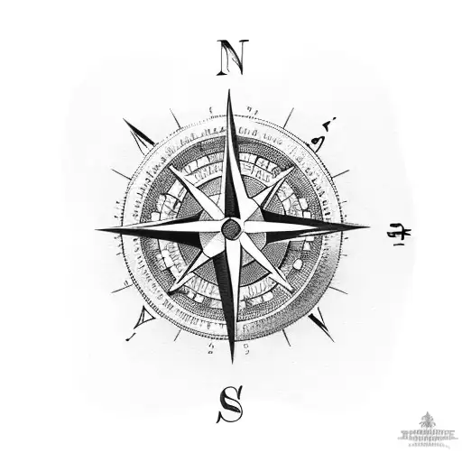 A Compass With The Words 'My Son' And 'Hard Work'