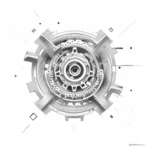 Gears Joined Together And One Of Them Broken